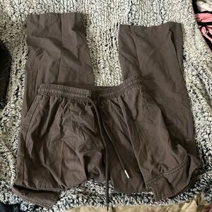 gray track pants xs shein